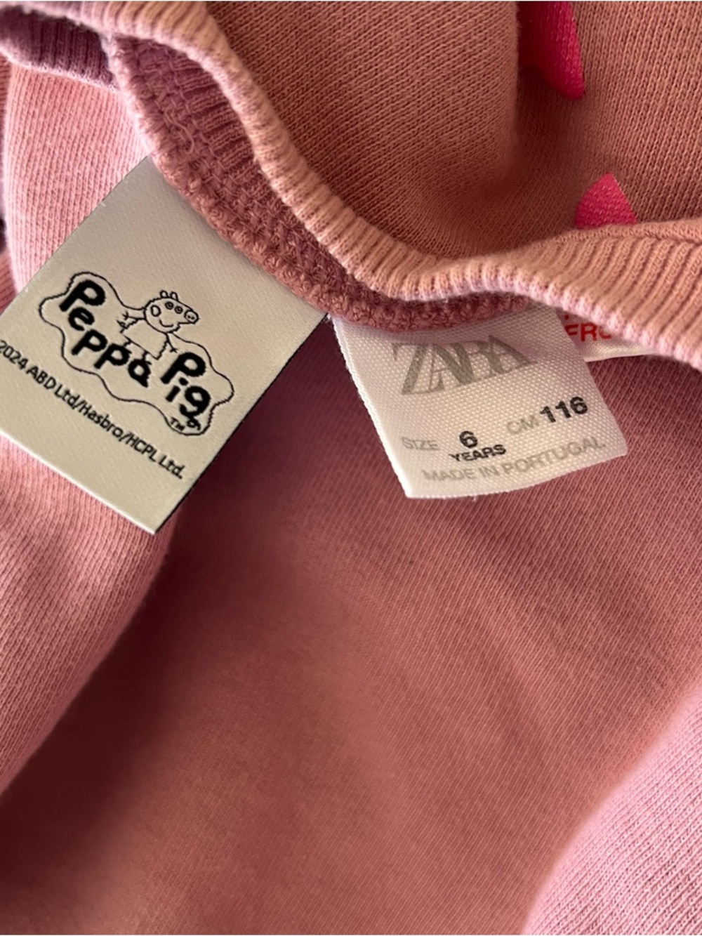 Zara Peppa Pig sweatshirt - Picture 5 of 9